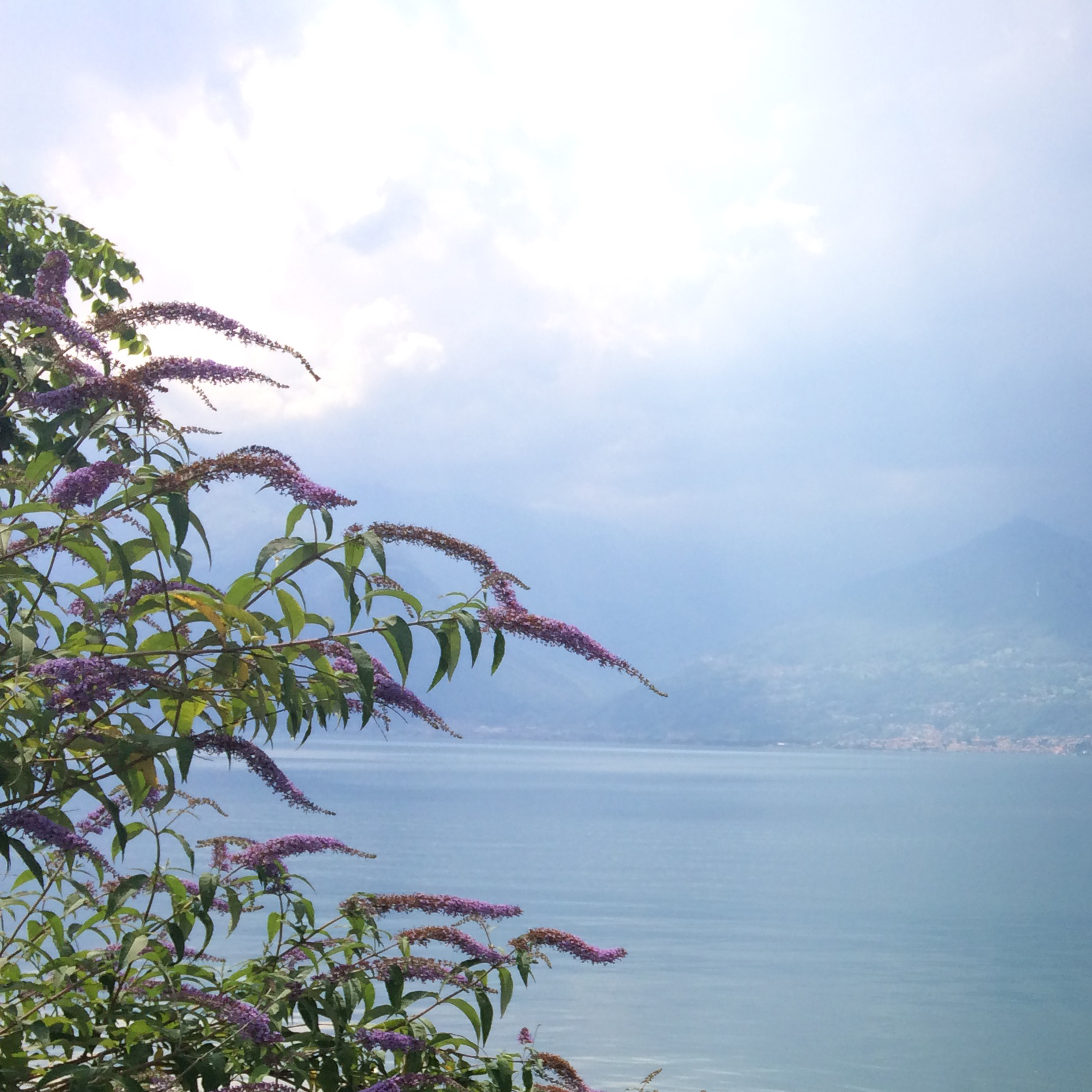 Auf der Fähre von Varenna nach Menaggio